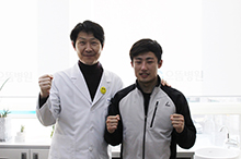 로드FC 정원희선수 으뜸병원 치료차 내원