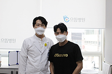 대구FC 정승원선수 검진차 내원