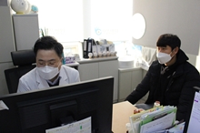 대구FC 이근호선수 으뜸병원 검진차 내원